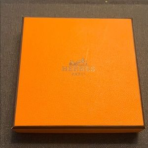 Hermès jewelry gift box with bag